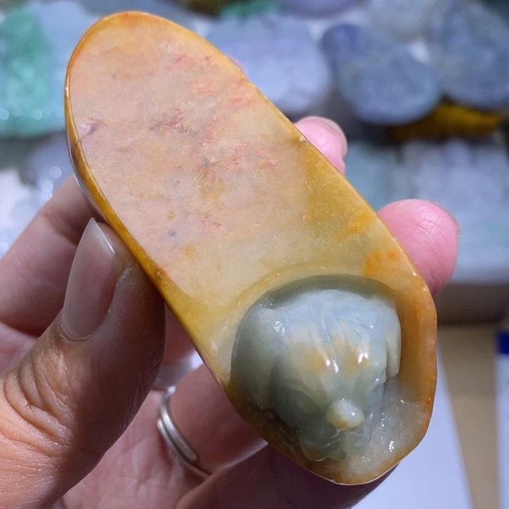 【闪购商品】颈饰未镶嵌翡翠狗