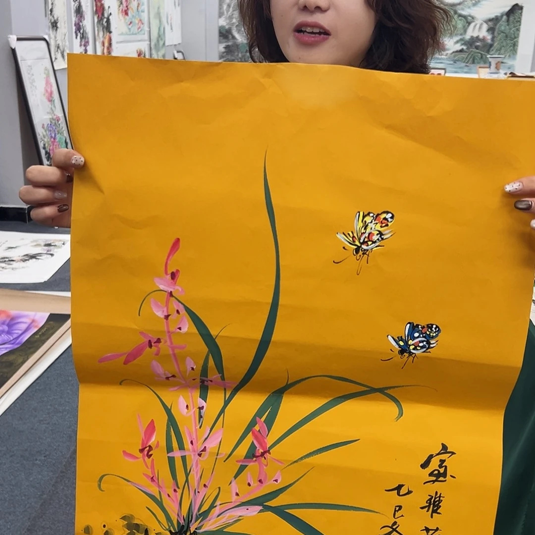 国画纯手绘国画大简陋!