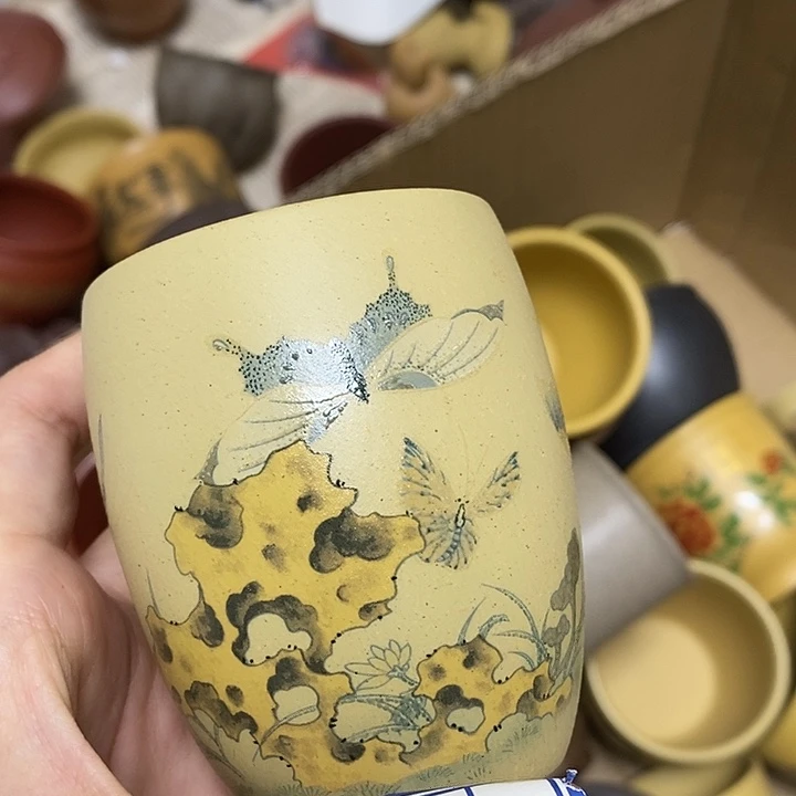 茶杯紫砂瑕疵不退不换，