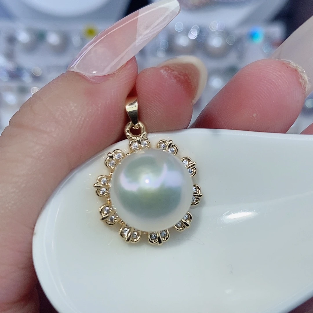 合金颈饰淡水珍珠