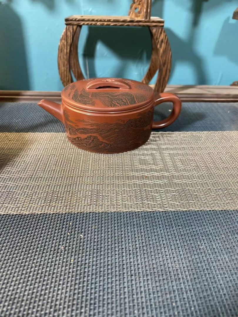 宜兴紫砂龙血砂汉瓦