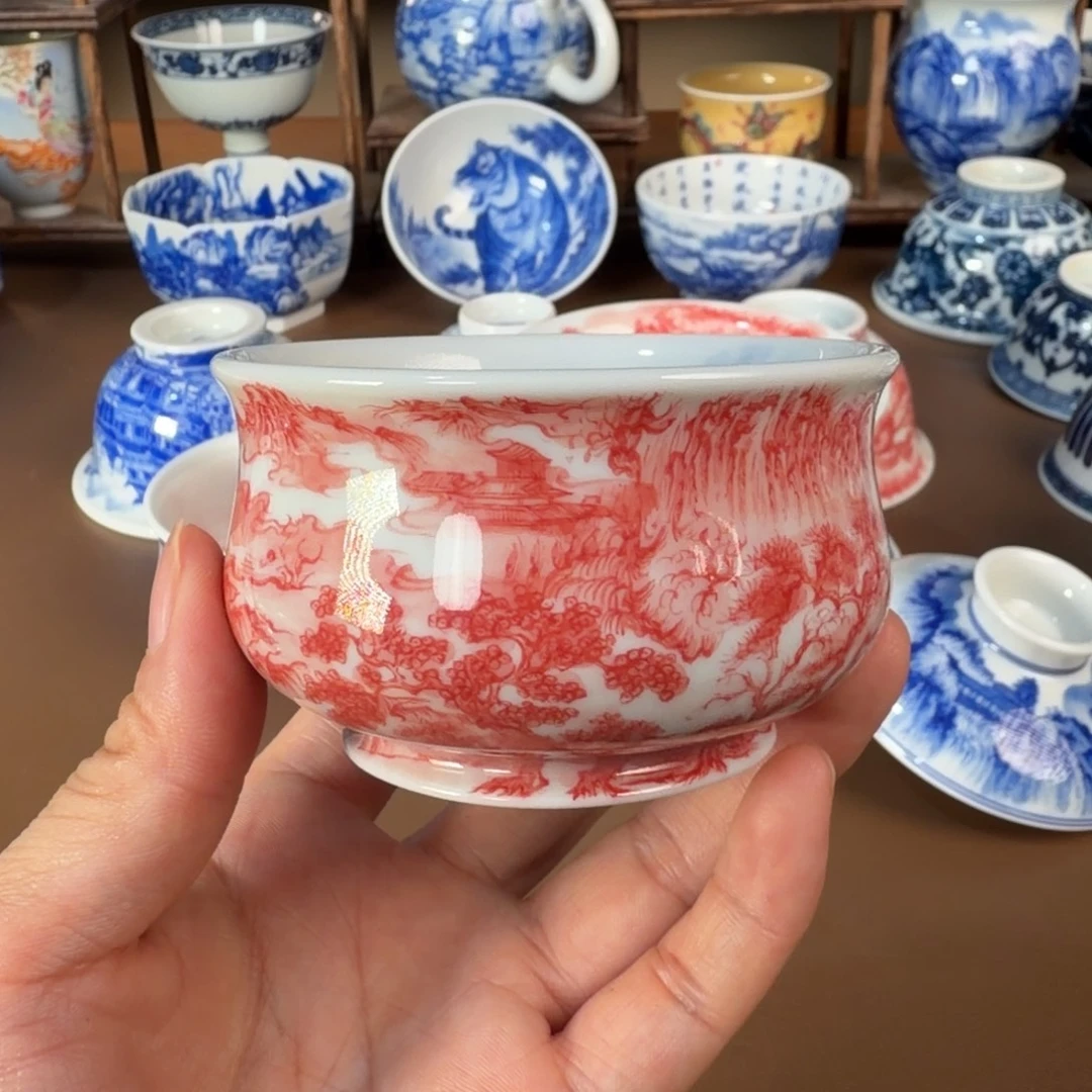 景德镇陶瓷手工手绘