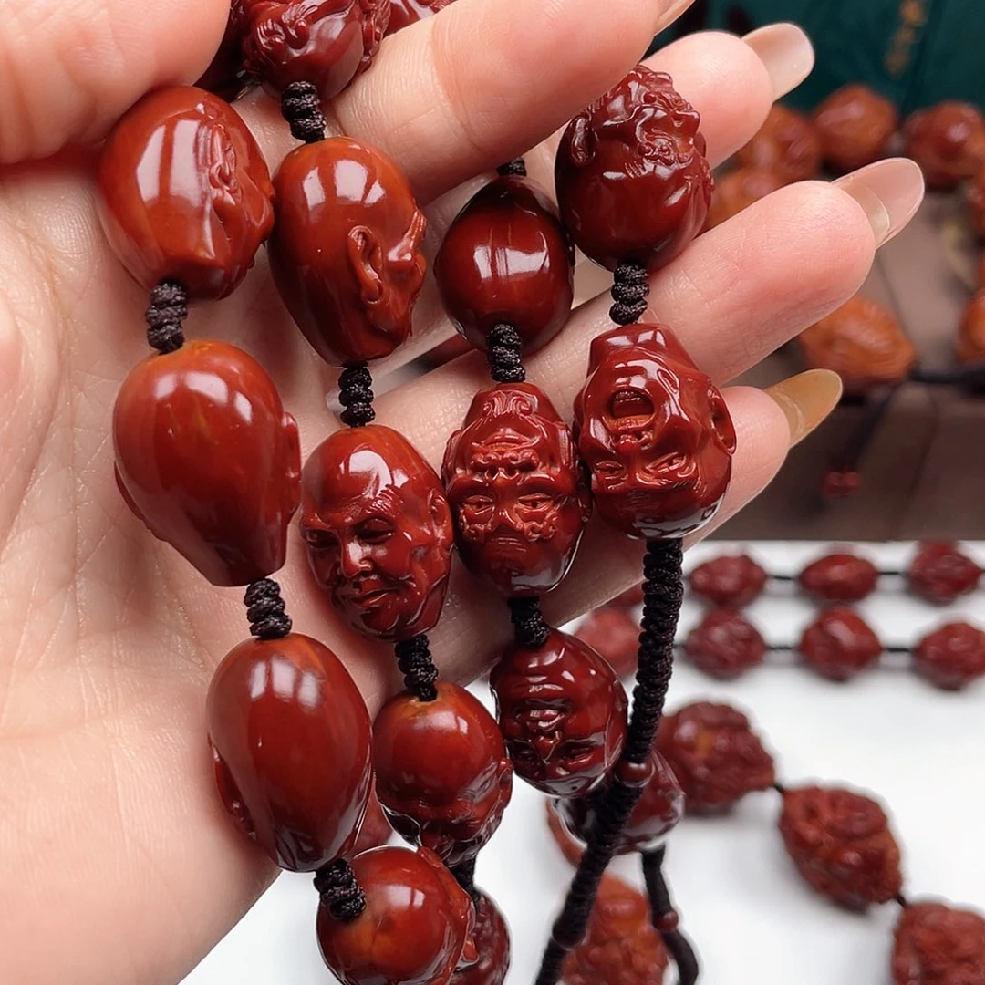 橄榄核手串H*十八罗汉