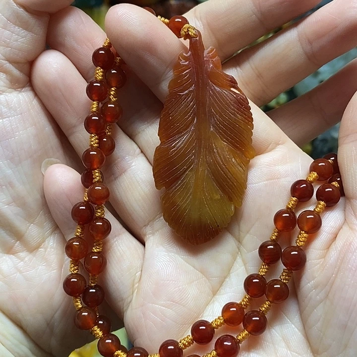 岫玉未镶嵌吊坠(赠链)