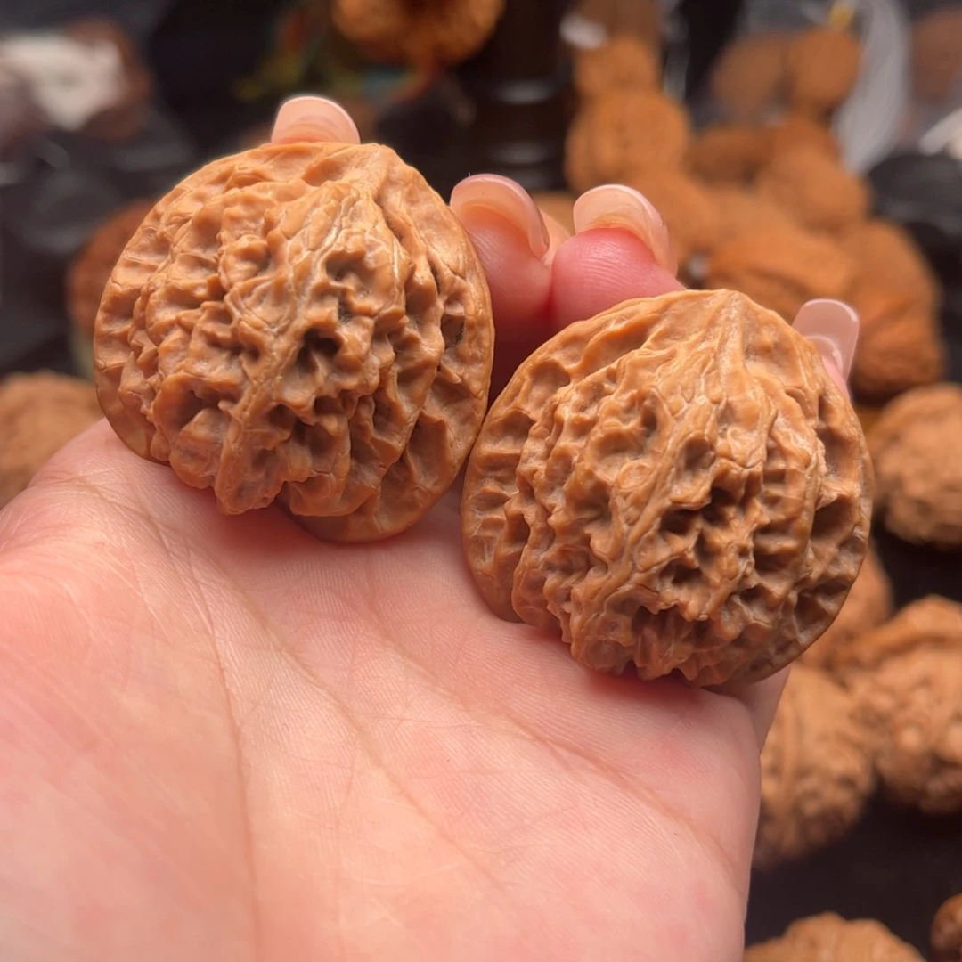 把件核桃苹果园桃心装39