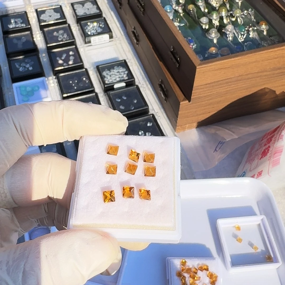 A***0未镶嵌紫晶颈饰黄