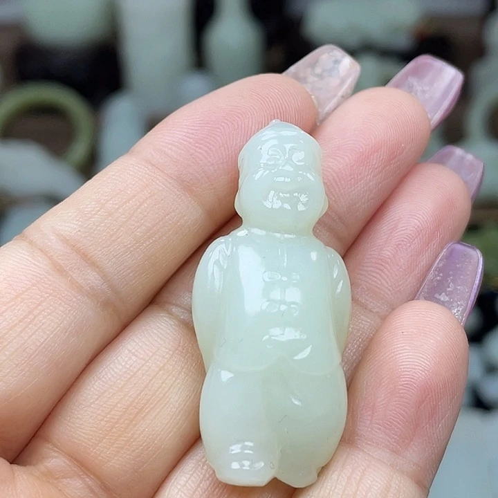 未镶嵌和田玉挂件