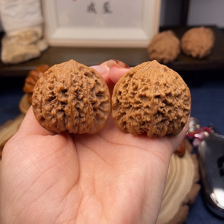 文玩核桃把件满天星42