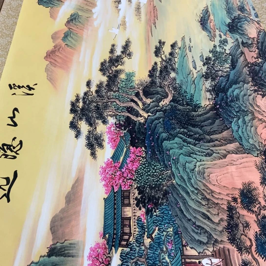 国画Y老师手笔手绘作品