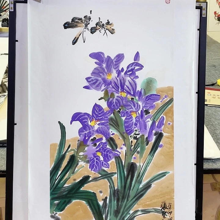 国画张圣敏先生纯手绘作品