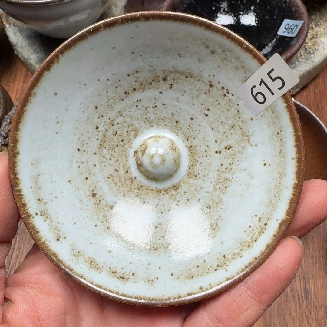 柴烧建盏茶盏茶杯615