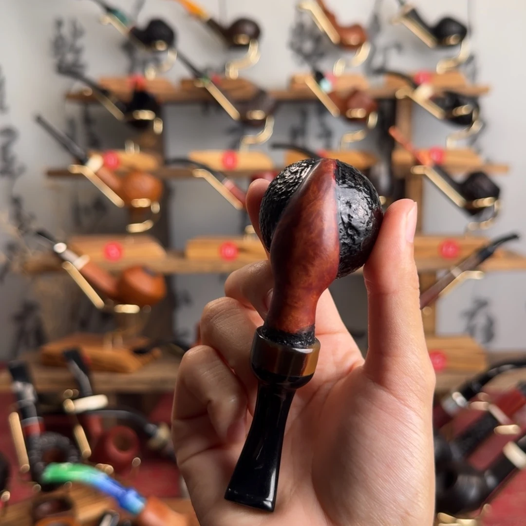 石楠木手工烟斗……