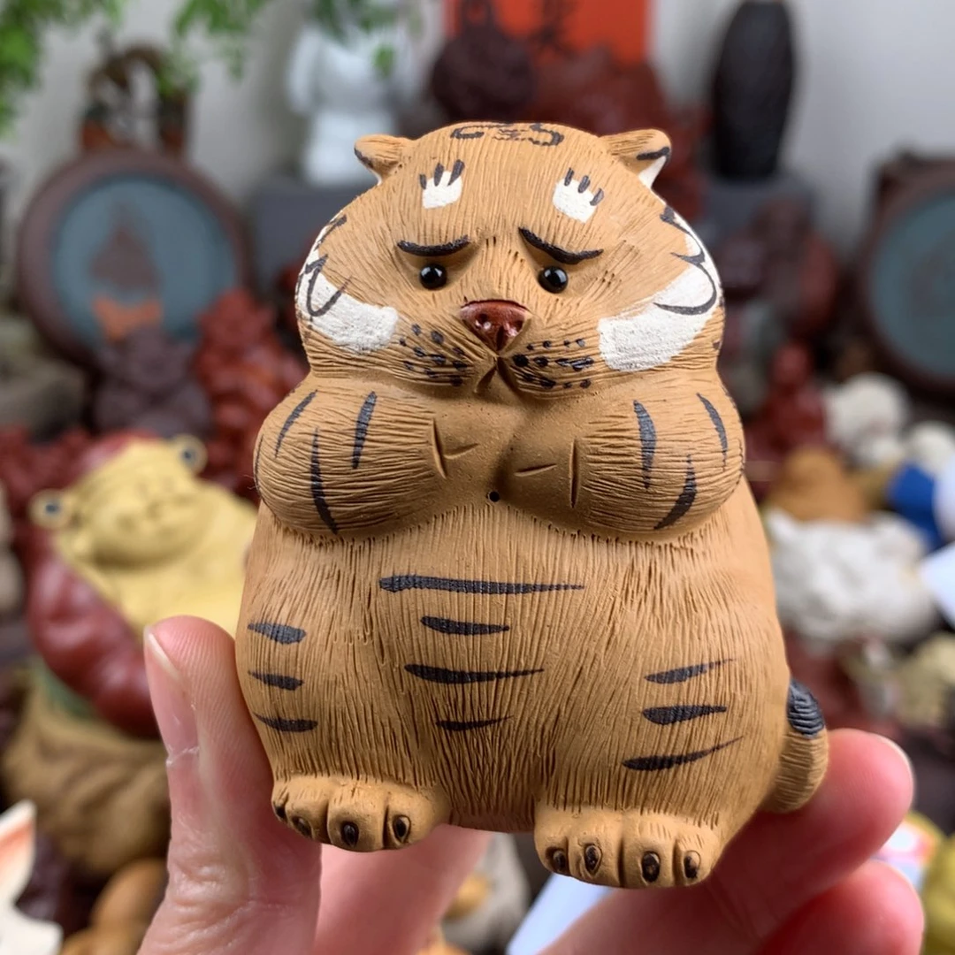 紫砂茶宠不服来干拽拽虎