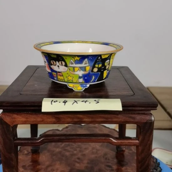 w***o陶大德堂手工手绘釉盆