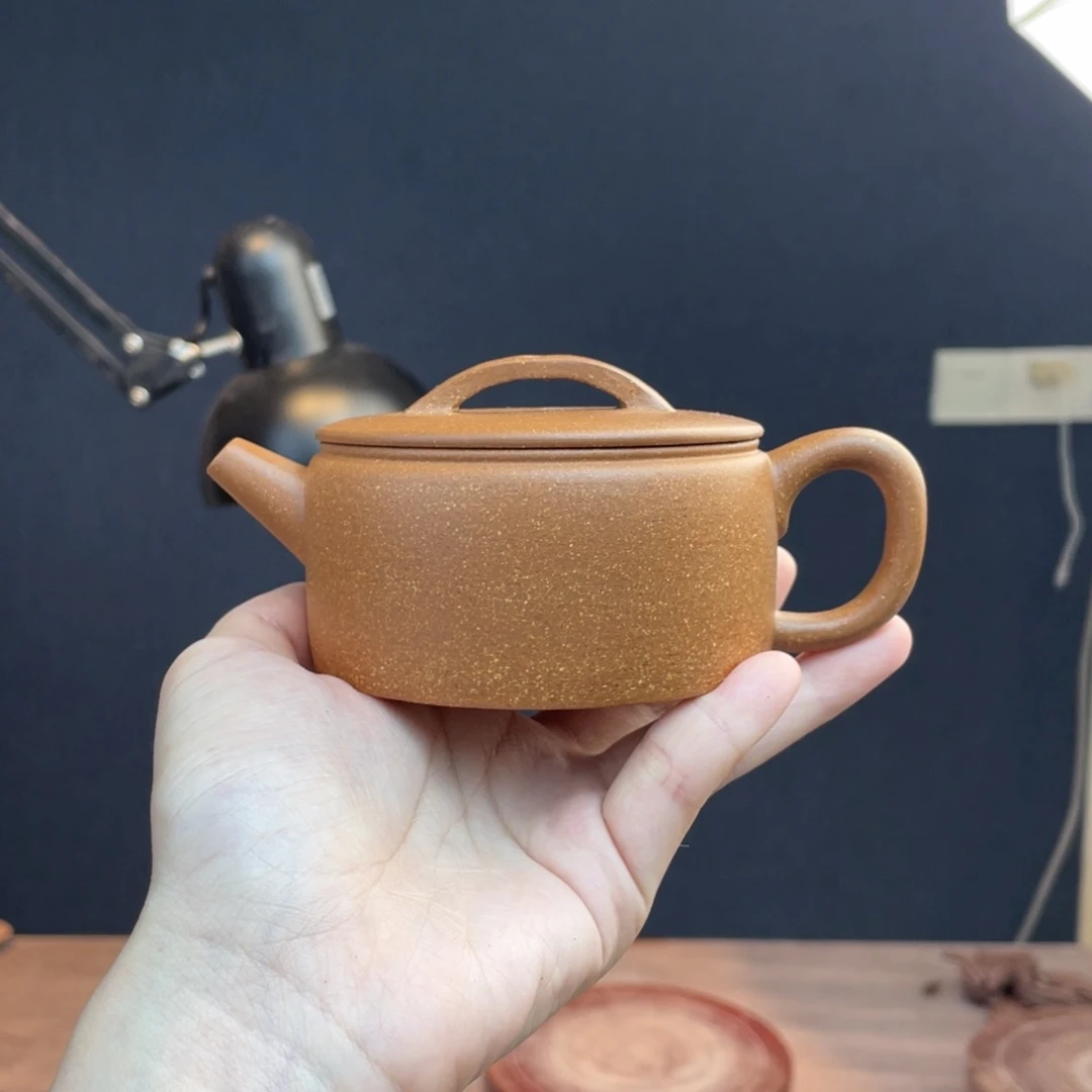 茶壶紫砂半手工汉瓦160cc
