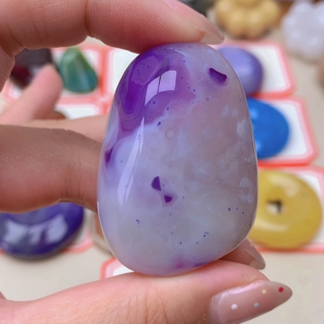 【闪购商品】未镶嵌玛瑙/玉髓珠宝半成品清**河