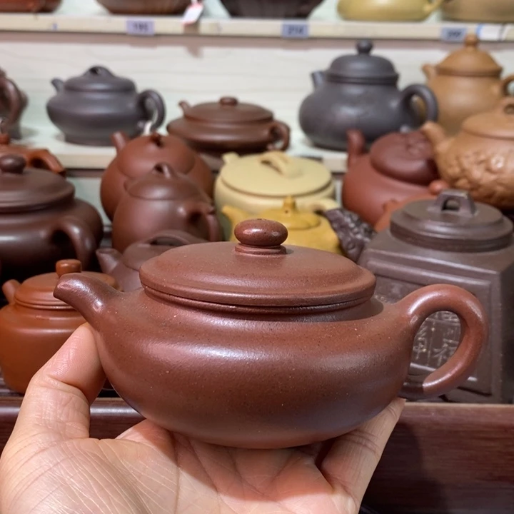 茶壶紫砂微瑕处理一把