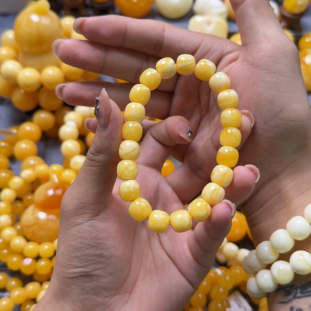 未镶嵌蜜蜡珠宝奇石同料11mm