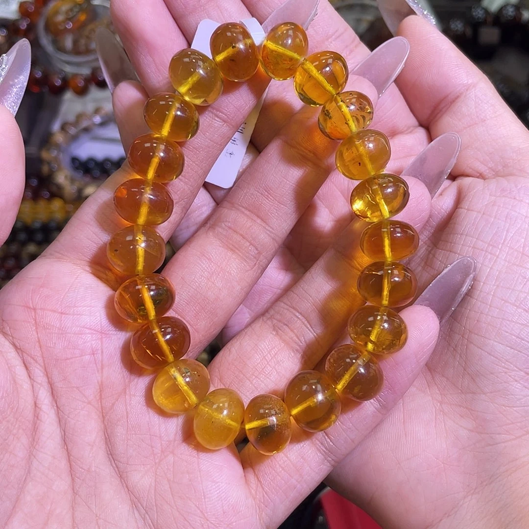 裸石琥珀未镶嵌抚顺琥珀12+金珀