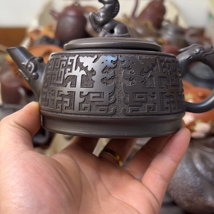 紫砂茶壶紫砂壶微瑕划痕
