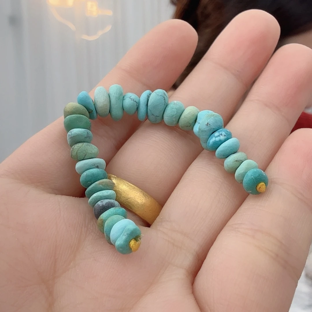 绿松石未镶嵌珠宝半成品