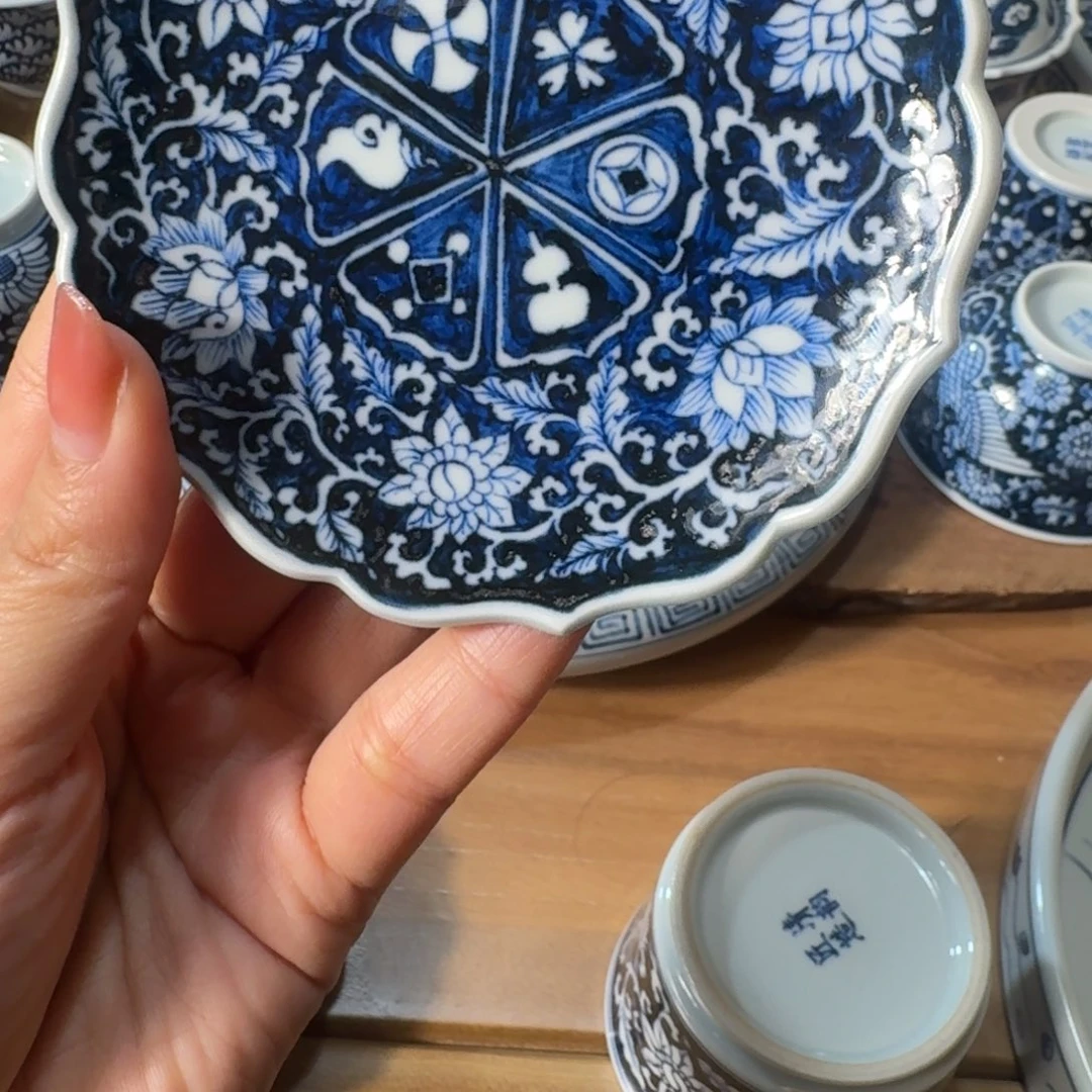 山***柿陶摆件手工手绘景德镇陶瓷