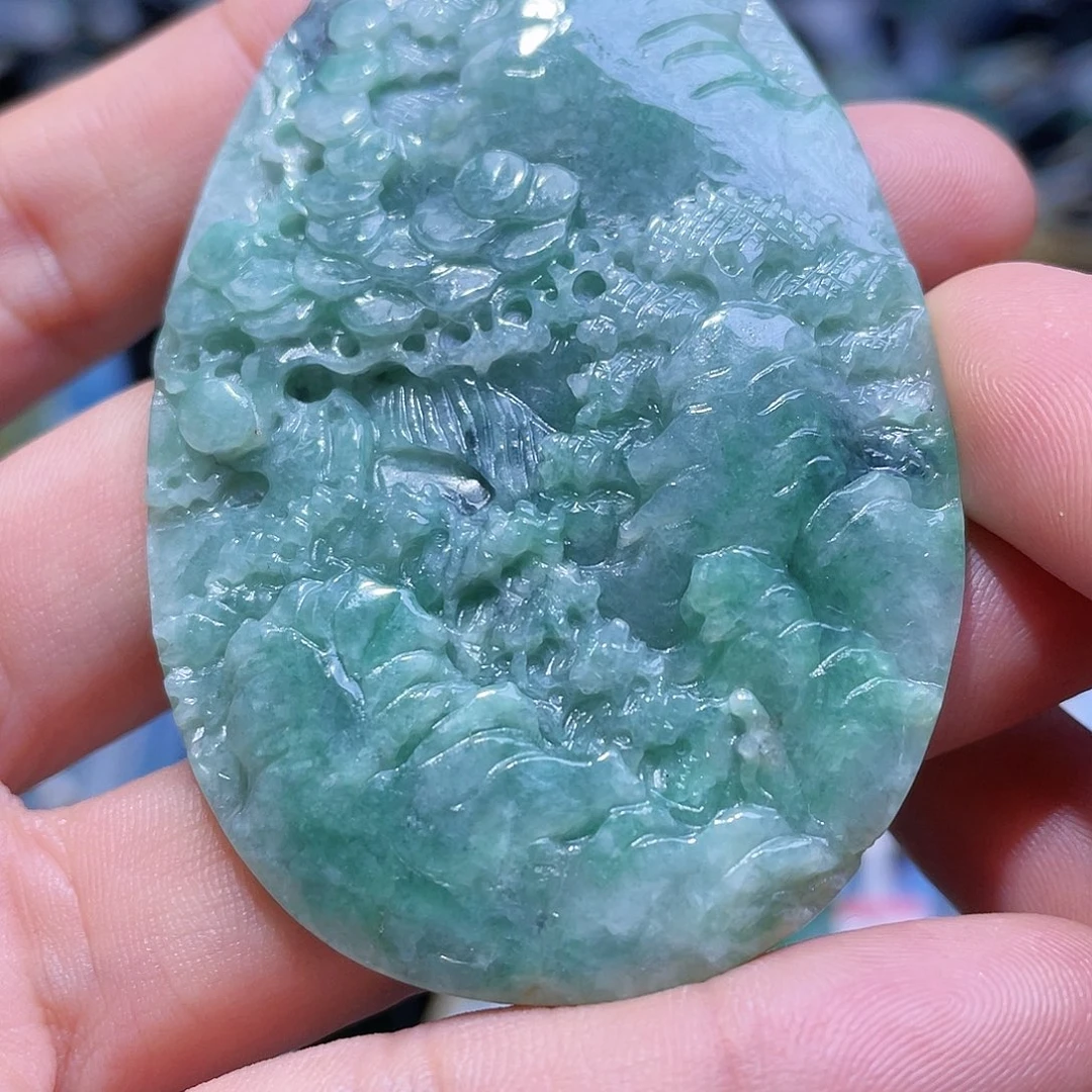 颈饰未镶嵌翡翠一个