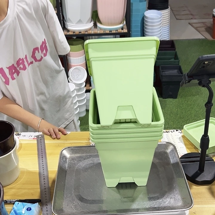 特价方盆口16高18果绿无托5只