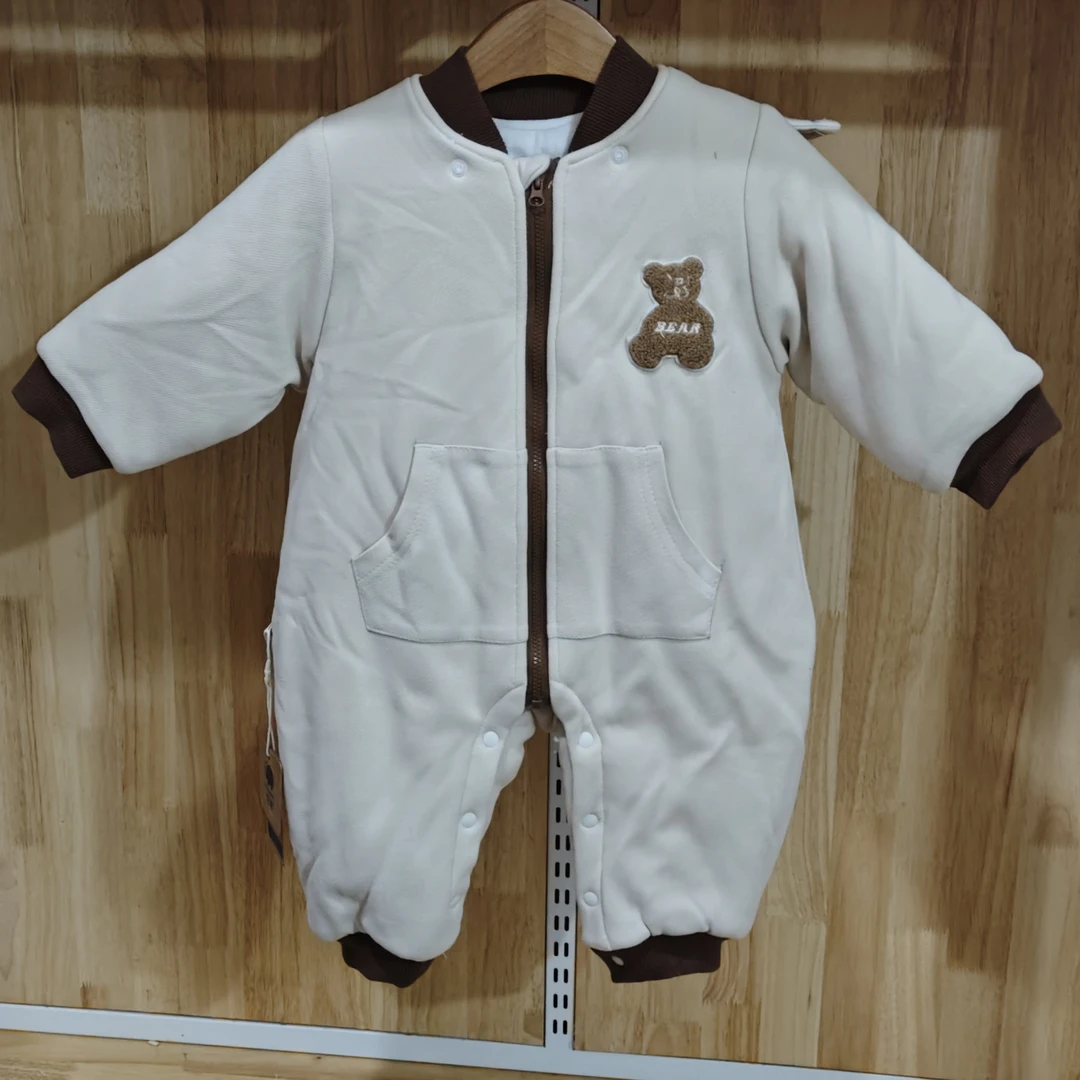 语象300克厚棉外出服连体衣，时尚好看保暖透气舒适婴幼儿小宝宝