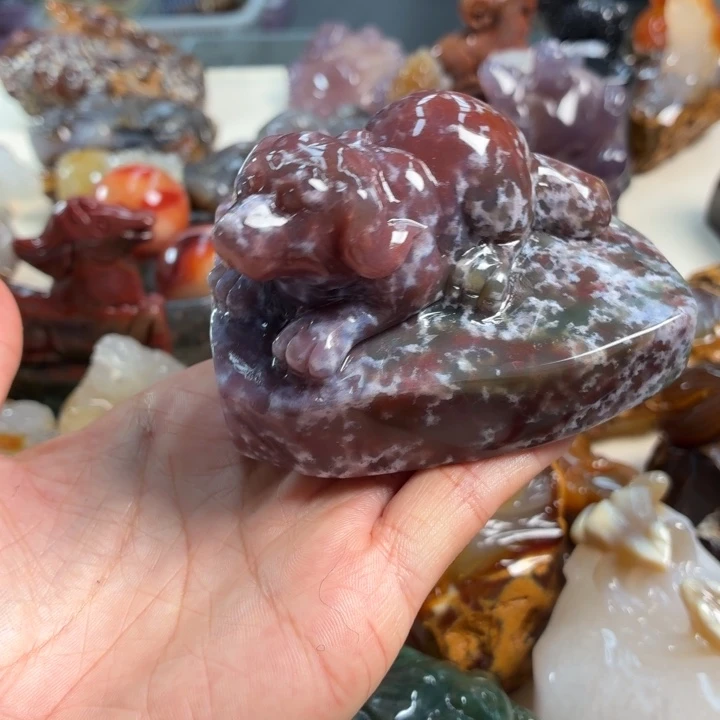 玛瑙/玉髓未镶嵌吊坠(不含链)