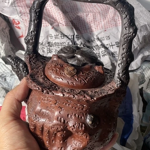 茶壶紫砂紫砂壶大家都知道喜欢紫砂壶，