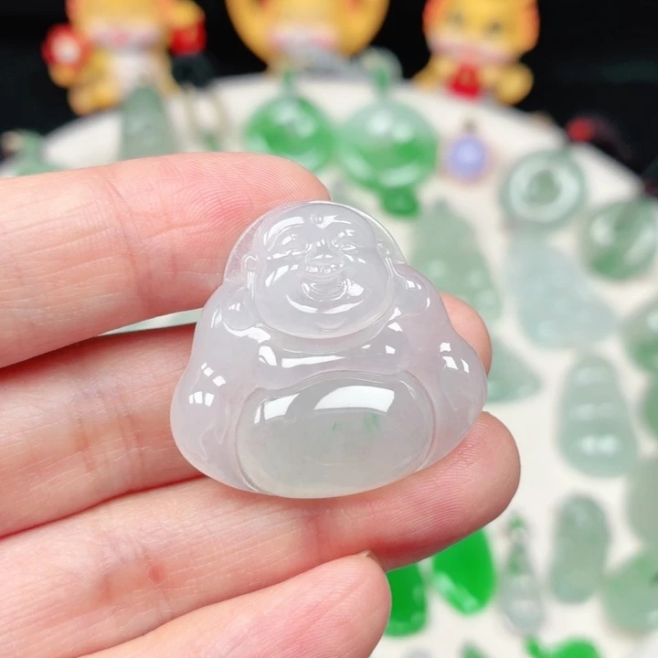 颈饰未镶嵌翡翠缅甸天然A货翡翠