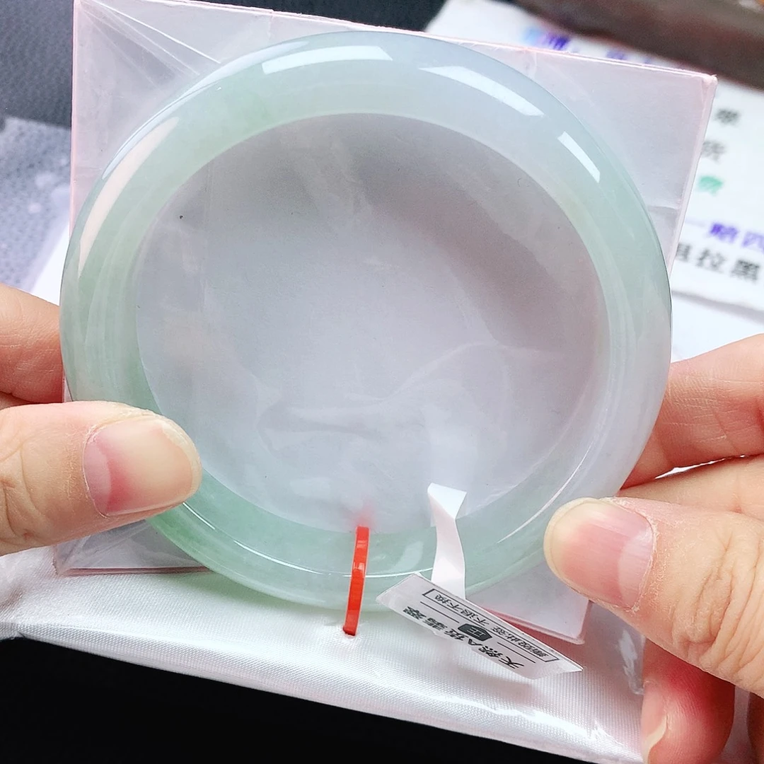 未镶嵌手镯翡翠63冰