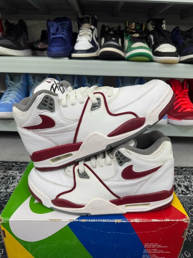 99新 maje 42.5码/af89酒红休闲鞋/二手正品