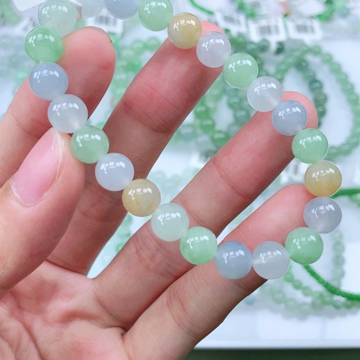 未镶嵌手链翡翠翡翠