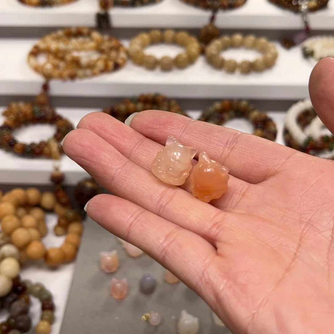 野***尾白玉菩提吊坠补差价8