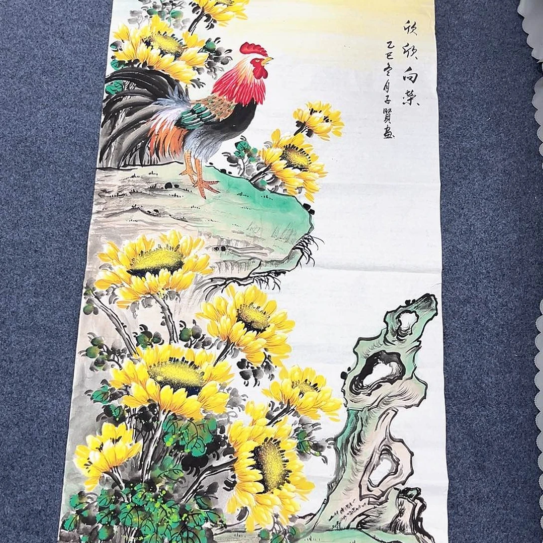 国画国画作品宣纸纯手绘