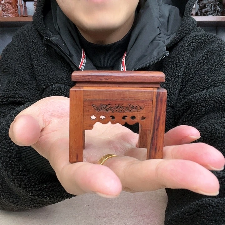 乌木类端景台小李子红木工艺品