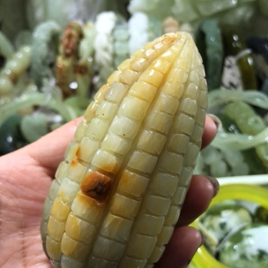 未镶嵌岫玉手链手把