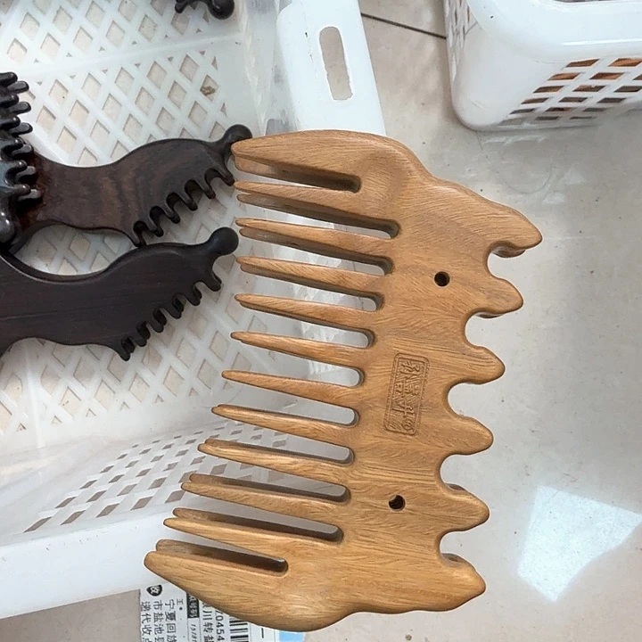 绿檀木印象西湖梳子微瑕疵