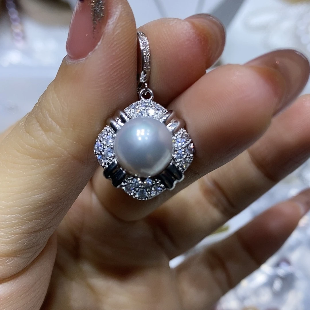 淡水珍珠耳钉未镶嵌