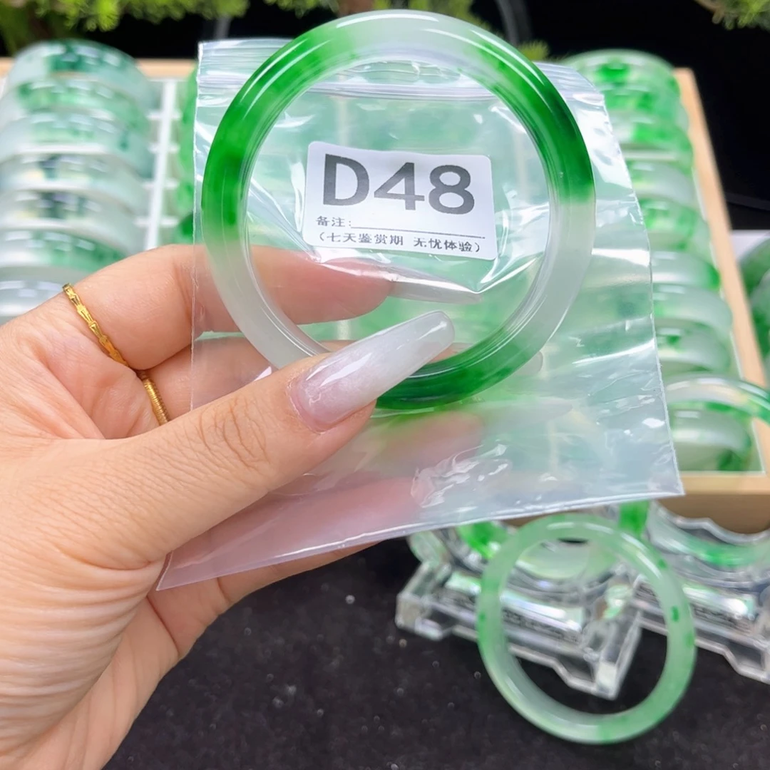 石英岩玉手镯编码D48