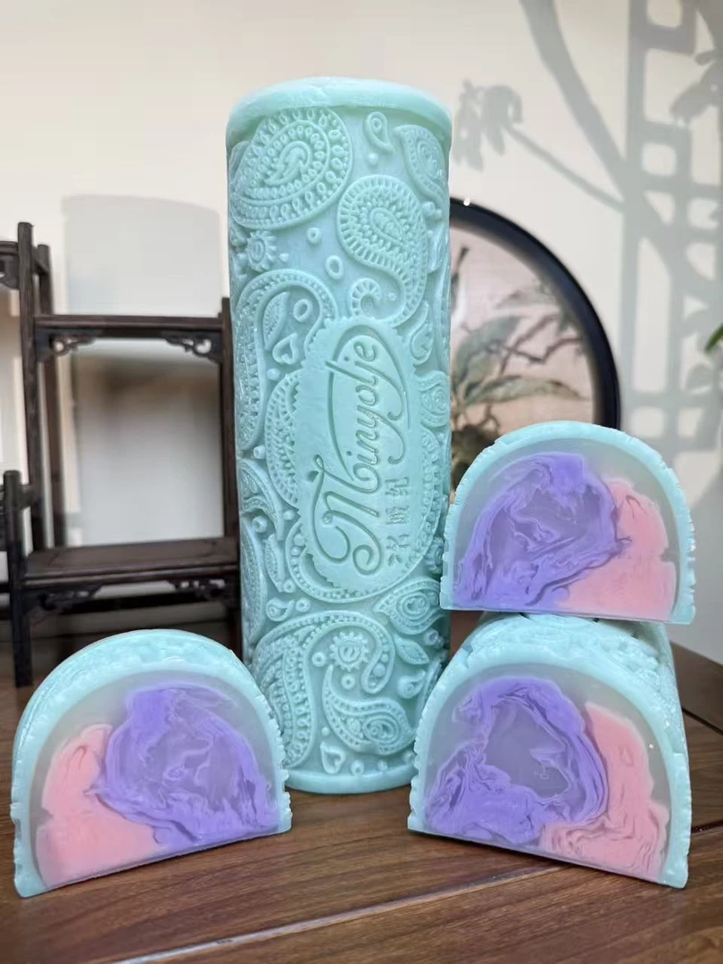 名媛纪霓虹皂语光甘草定黑麝香精油皂