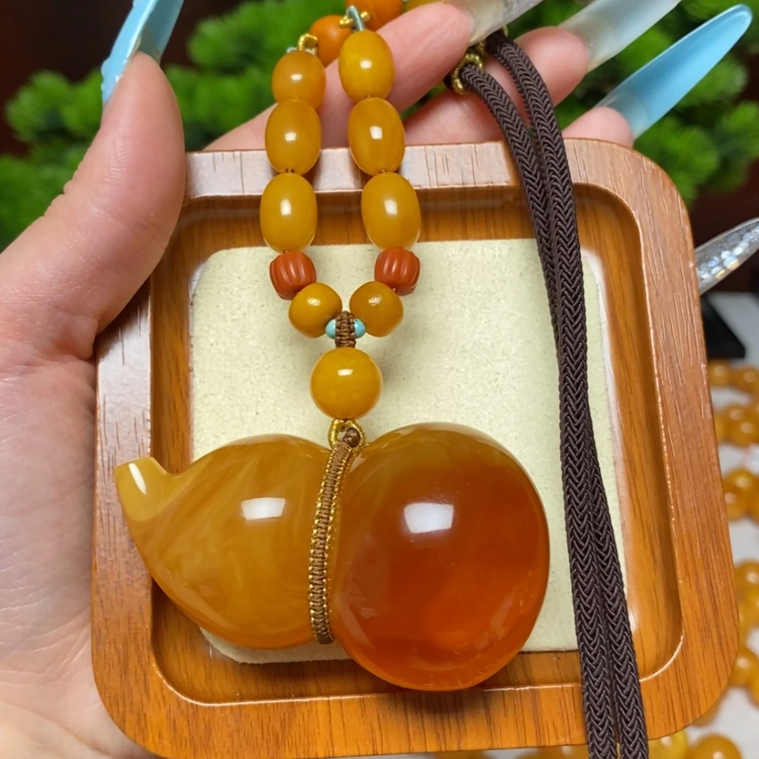 【闪购商品】未镶嵌颈饰蜜蜡项链