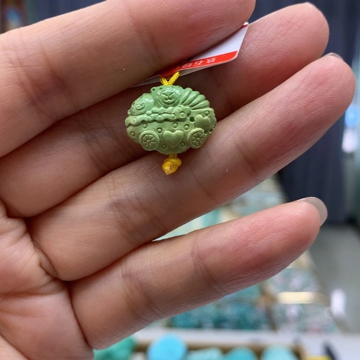 绿松石未镶嵌配饰