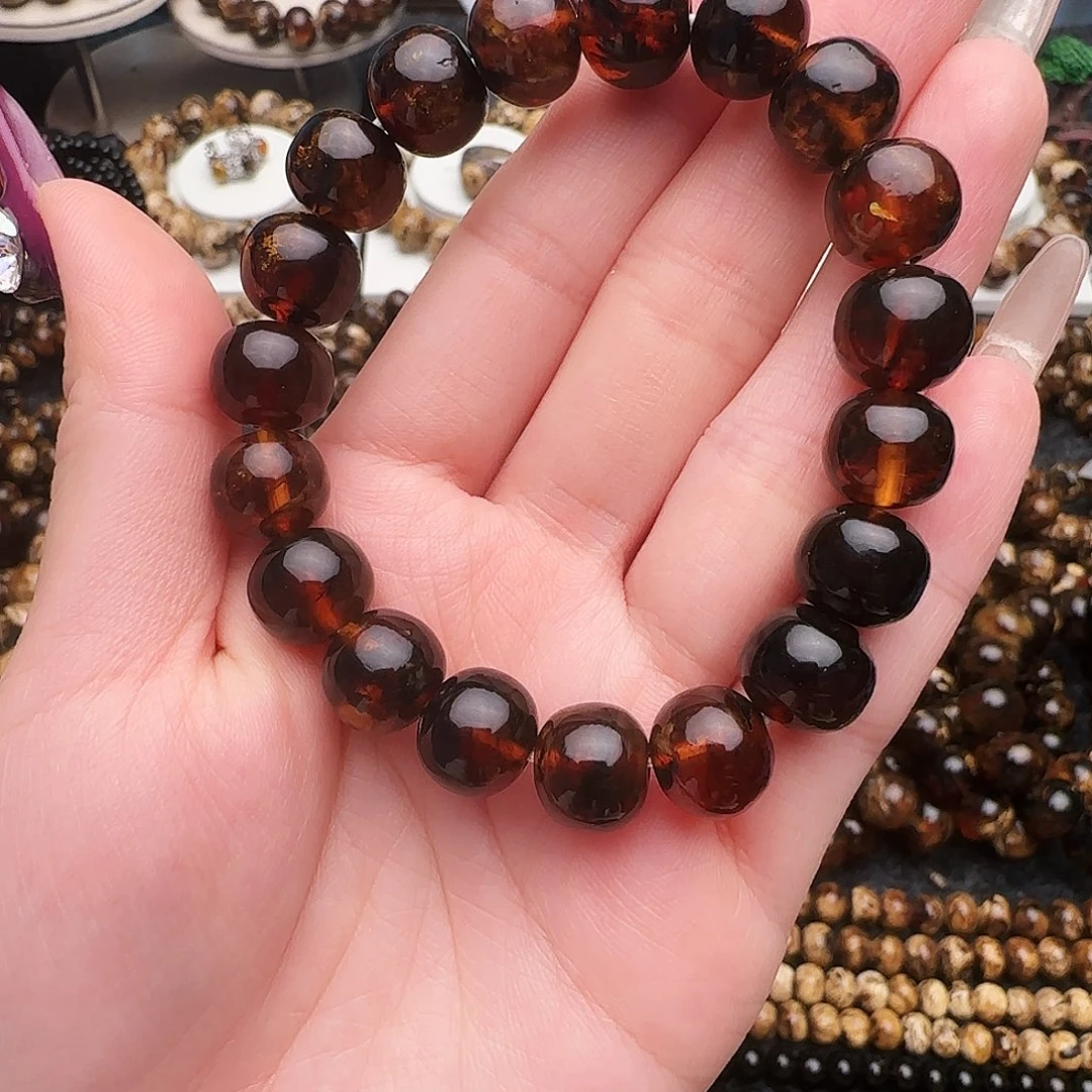 琥珀未镶嵌手链抚顺琥珀