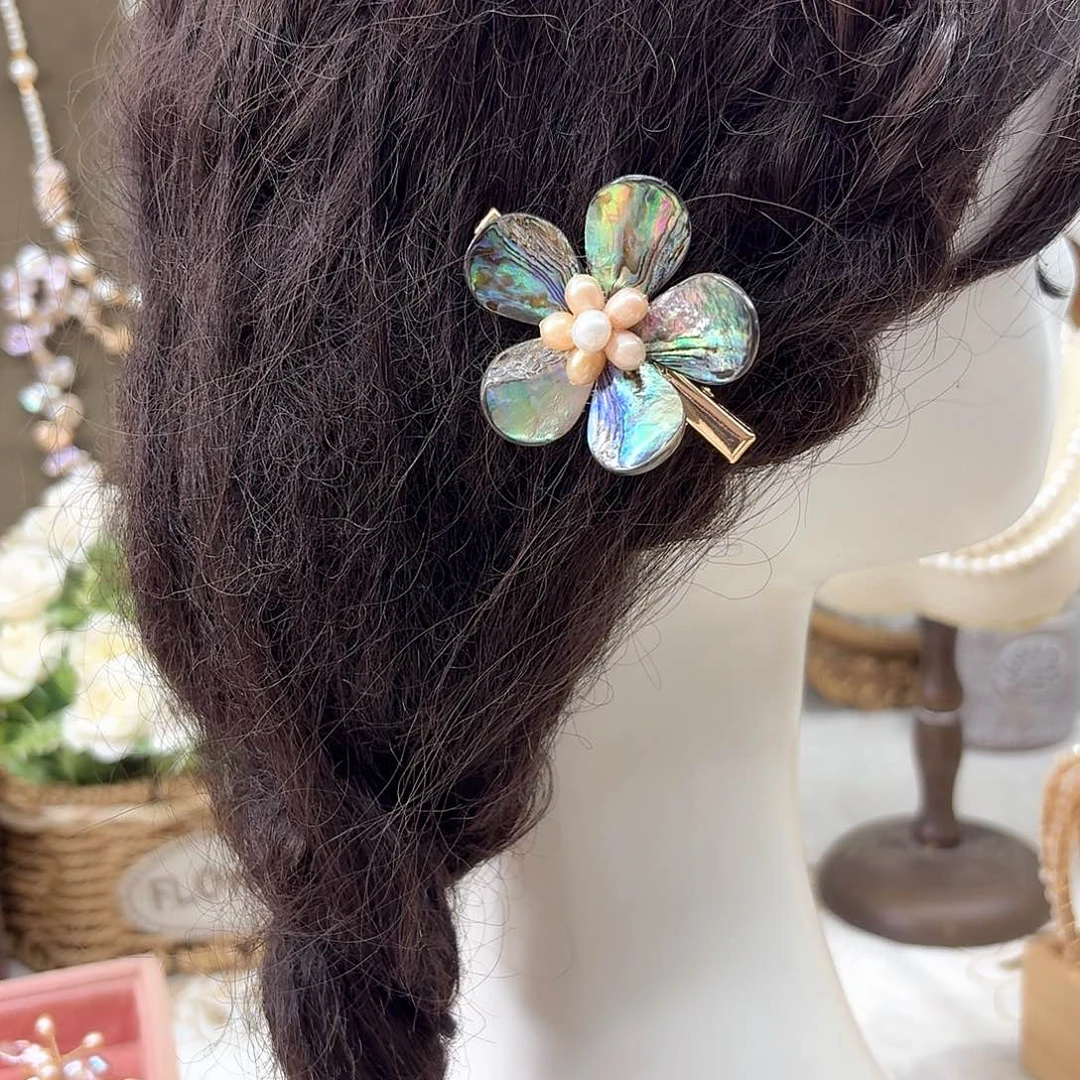 未镶嵌淡水珍珠发饰