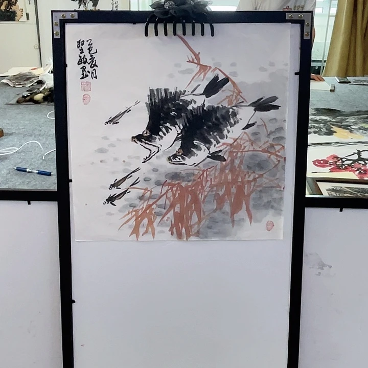 国画张圣敏先生纯手绘作品