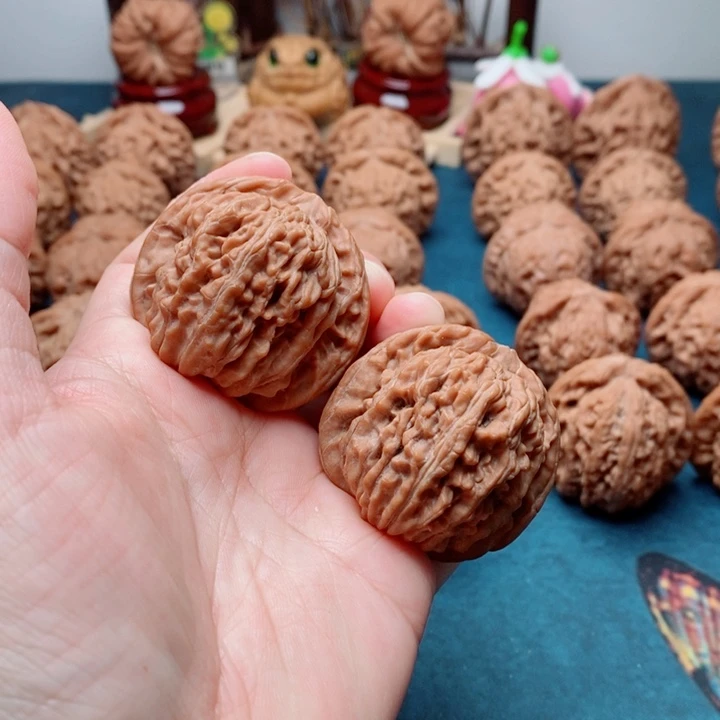 文玩核桃把件四座楼42