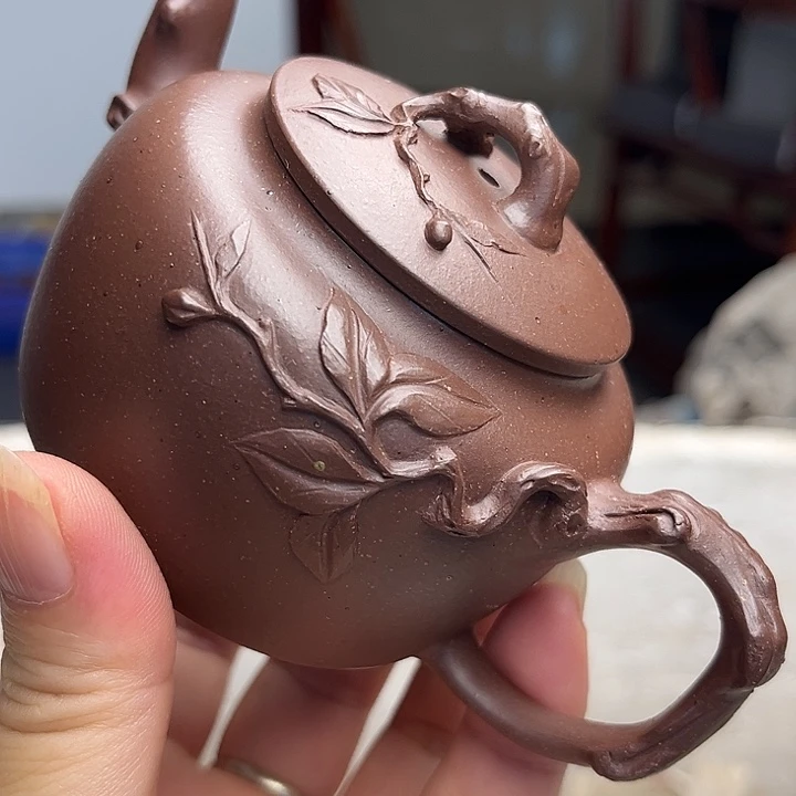 茶壶紫砂好喜欢你这个造型噢